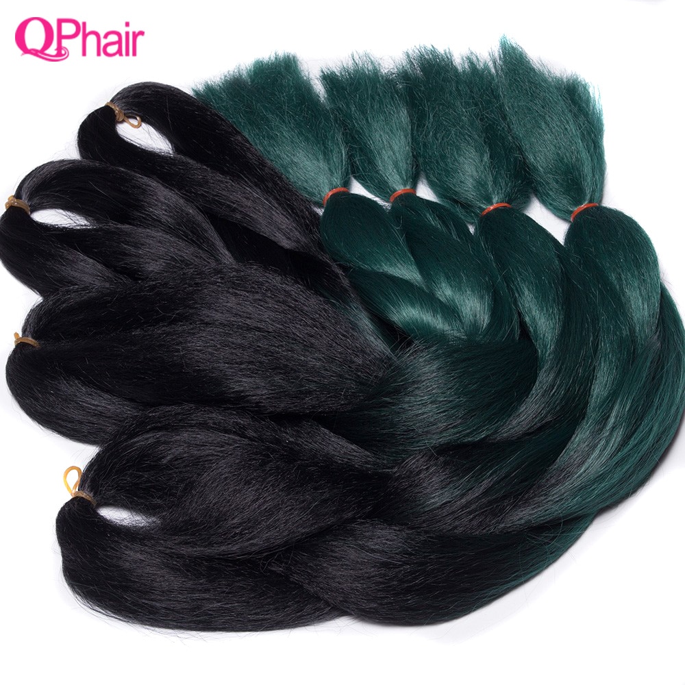 Qp hair green high tempe?ratur?e fiber?braiding hair  극̵  ׸ 극̵ ռ ͽټ ũ  ߰ ƮƮ  10
